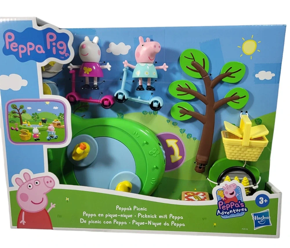 Peppa Pig Peppa's Adventures Peppa Picnic Suzy Sheep Playset Pre-School Toy